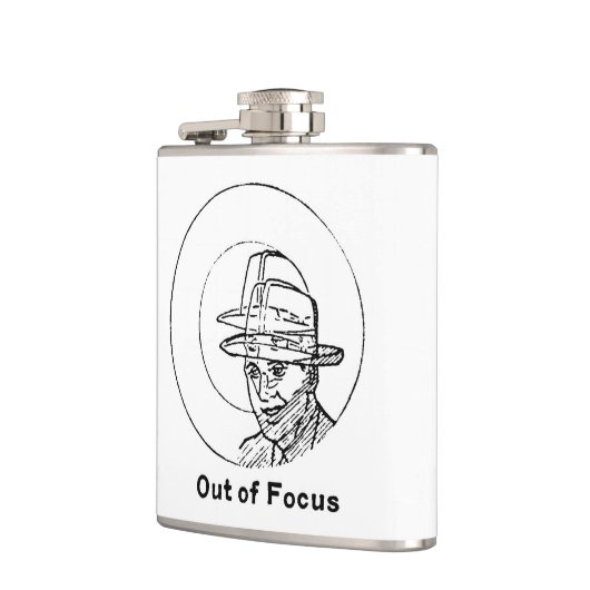 Uit Focus. Fotografierfles Heupfles (Links)