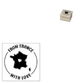 Uit Frankrijk met liefde Rubberstempel (Gestempeld)