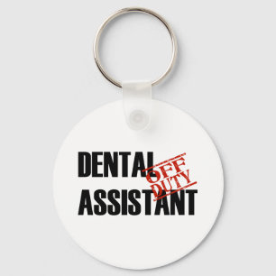 UIT FUNCTIE DENTALE ASSISTENT LIGHT SLEUTELHANGER