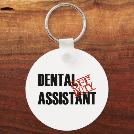 UIT FUNCTIE DENTALE ASSISTENT LIGHT SLEUTELHANGER (Voorkant)