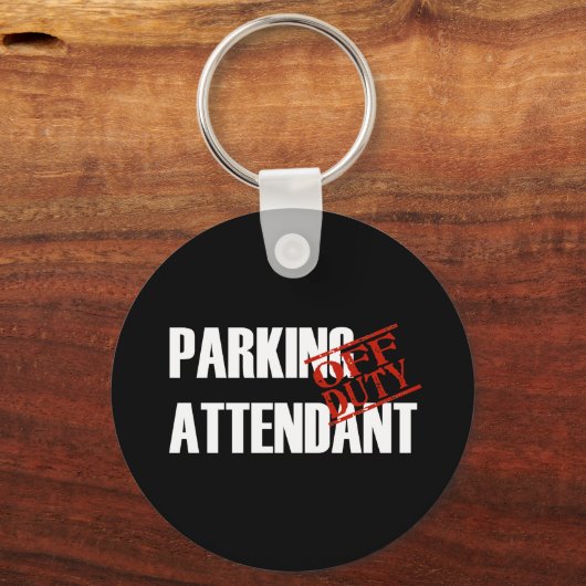 UIT-FUNCTIONARIS VOOR PARKEERPARTIJ SLEUTELHANGER (Voorkant)