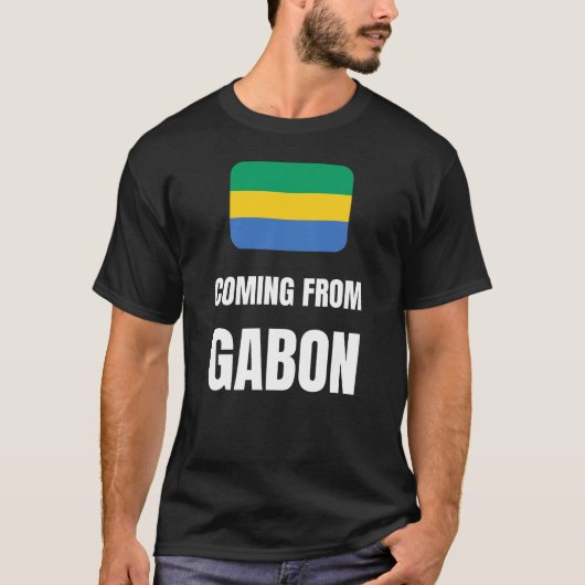 Uit Gabon komen T-shirt (Voorkant)