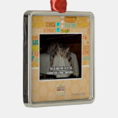 Uit gebrek aan belangstelling metalen ornament (Rechts)