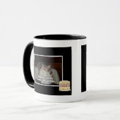 Uit gebrek aan belangstelling mok (Voorkant links)