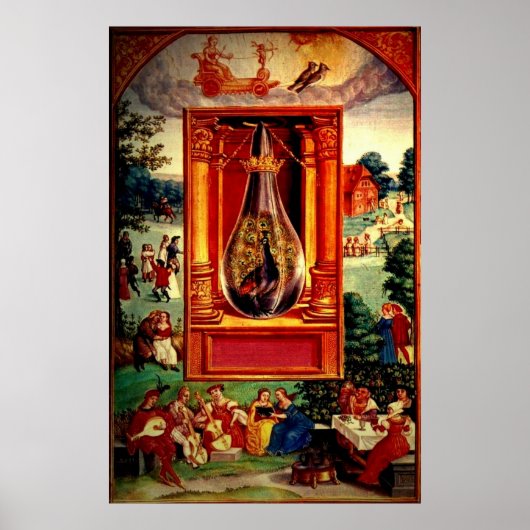 Uit het boek van de zon van Alchemy 1 Poster (Voorkant)