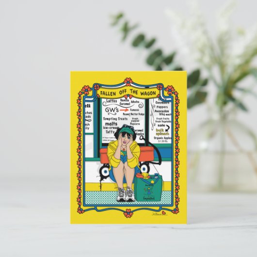 Uit het Briefkaart van Wagon_B_ (Staand voorkant)