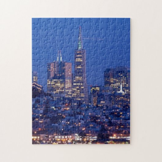 Uit het dak van de gevangenis op Alcatraz genomen Legpuzzel (Verticaal)