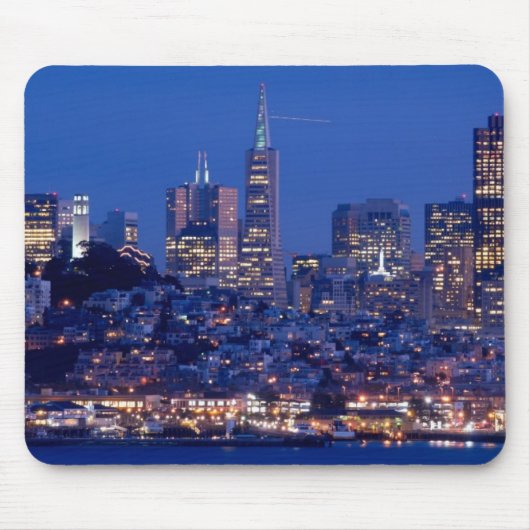 Uit het dak van de gevangenis op Alcatraz genomen Muismat (Voorkant)