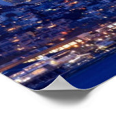 Uit het dak van de gevangenis op Alcatraz genomen Poster (Hoek)