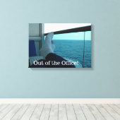 Uit het Kantoor Canvas (Insitu (Houten vloer))