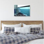 Uit het Kantoor Canvas (Insitu (Slaapkamer))