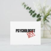 UIT HET LICHT PSYCHOLOGIST BRIEFKAART (Staand voorkant)