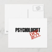 UIT HET LICHT PSYCHOLOGIST BRIEFKAART (Voorkant / Achterkant)