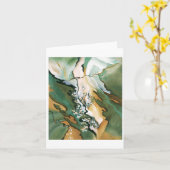 Uit het meer, nr. 3, door Georgia O'Keeffe, Kaart (Gele Bloem)