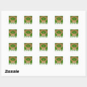 Uit het park ronde sticker (Vel)