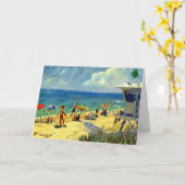 Uit het stadscentrum de notakaart van het Strand Kaart (Gele Bloem)