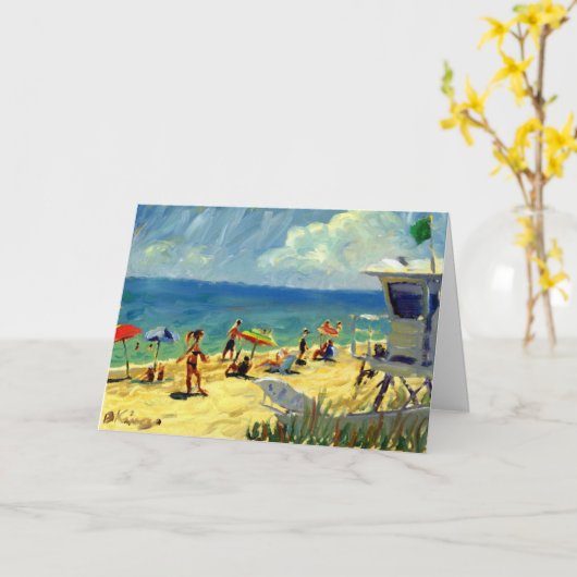 Uit het stadscentrum de notakaart van het Strand Kaart (Gele Bloem)