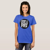 Uit het T-shirt van de vorige zwarte en grijze spi (Voorkant volledig)