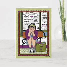 Uit het Wenskaart vallen Kaart