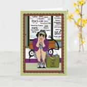 Uit het Wenskaart vallen Kaart (Gele Bloem)