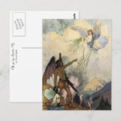 Uit, ijskoude spirits, vliegen briefkaart (Voorkant / Achterkant)