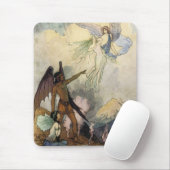 Uit, ijskoude spirits, vliegen muismat (Met muis)