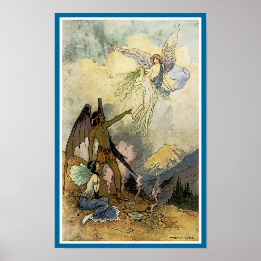 Uit, ijskoude spirits, vliegen poster (Voorkant)