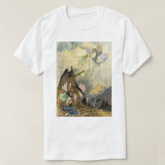 Uit, ijskoude spirits, vliegen t-shirt (Design voorkant)