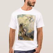 Uit, ijskoude spirits, vliegen t-shirt (Voorkant)