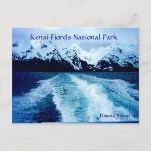 Uit in de baai briefkaart