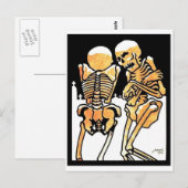 Uit in het briefkaart Koude Skeletten (Voorkant / Achterkant)