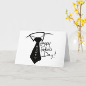 UIT JE STROPDAS GLIJDEN HONEY FATHERS DAY KAART (Gele Bloem)