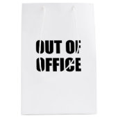 Uit Kantoor Medium Cadeauzakje (Voorkant)