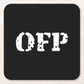 UIT KARTONNEN ONDERZETTERS (Voorkant)