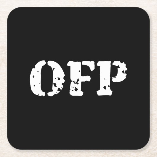 UIT KARTONNEN ONDERZETTERS (Voorkant)