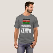 Uit Kenia T-shirt (Voorkant volledig)