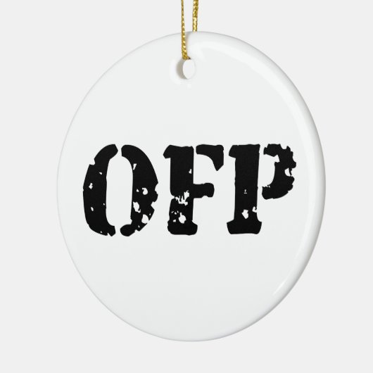 UIT KERAMISCH ORNAMENT (Links)