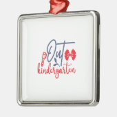 Uit Kindergarten Metalen Ornament (Links)