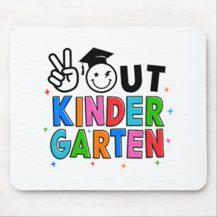 Uit kleuterschool Afstuderen Laatste dag van schoo Muismat