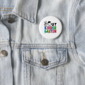Uit kleuterschool Afstuderen Laatste dag van schoo Ronde Button 5,7 Cm (In situ)