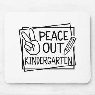 Uit kleuterschool Laatste dag van school Zomervaka Muismat