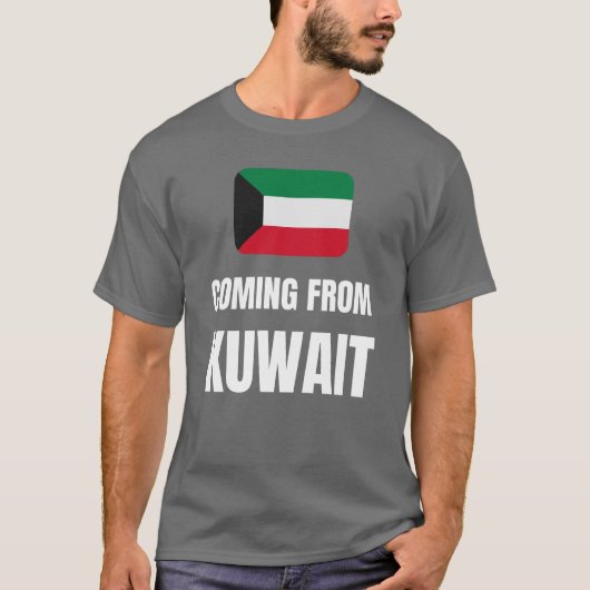 Uit Koeweit komen T-shirt (Voorkant)