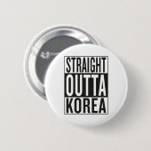 uit Korea Ronde Button 5,7 Cm (Voorkant /achterkant)