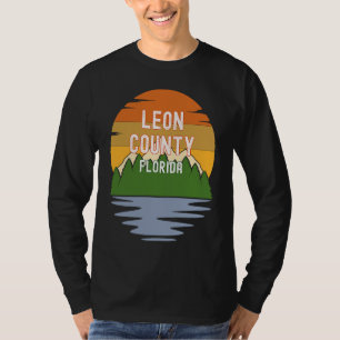 Uit Leon County Florida Vintage Sunset T-shirt
