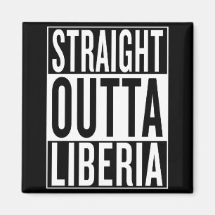 uit Liberia Magneet