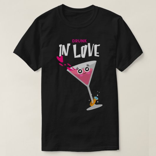 uit liefde drink t-shirt (Design voorkant)