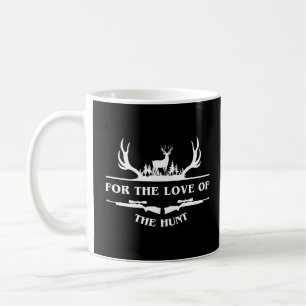 Uit liefde voor de jacht Hertenjacht cadeau Koffiemok