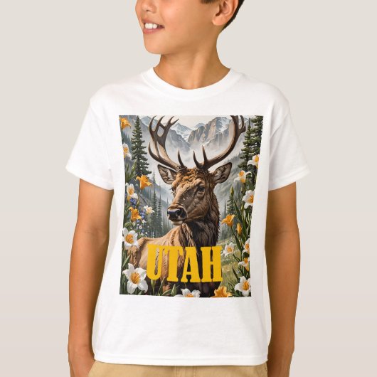 Uit liefde voor Utah T-shirt (Voorkant)