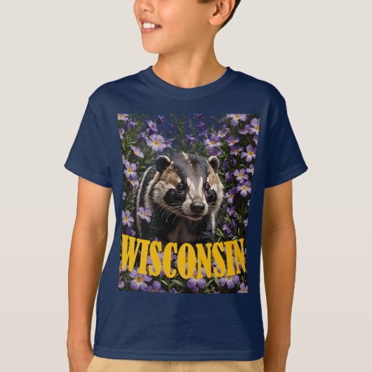 Uit liefde voor Wisconsin T-shirt (Voorkant)