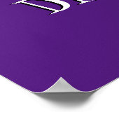 Uit Lunch Funny Humoureuze Kantoor Joke Poster (Hoek)